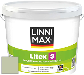 Краска LINNIMAX LITEX 3 / ЛИННИМАКС ЛИТЕКС 3 (ALPINA PREMIUM WAND) латексная краска цвет Pinie 55 