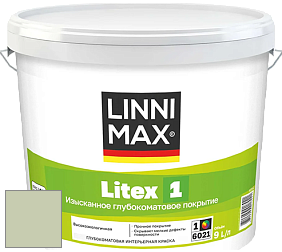 Краска LINNIMAX LITEX 1 / ЛИННИМАКС ЛИТЕКС 1 (CAPAROL SAMTEX 3) высокоэкологичная латексная краска цвет NCS S 1515-G40Y 
