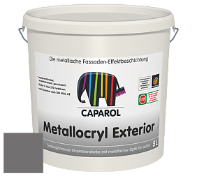 Краска Capadecor Metallocryl Exterior/Кападекор Металлакрил Экстериор шелковисто-глянцевая краска цвет Granit 20 