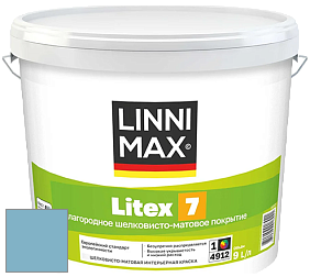 Краска LINNIMAX LITEX 7 / ЛИННИМАКС ЛИТЕКС 7  (CAPAROL SAMTEX 7) латексная краска цвет NCS S 2030-B 