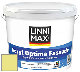 Краска LINNIMAX ACRYL OPTIMA FASSADE / ЛИННИМАКС АКРИЛ ОПТИМА ФАСАД (ALPINA) акриловая краска цвет NCS S 0540-G70Y 