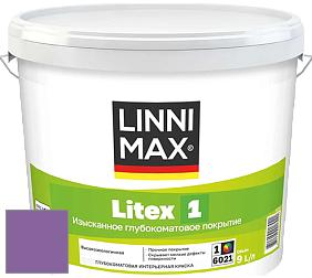Краска LINNIMAX LITEX 1 / ЛИННИМАКС ЛИТЕКС 1 (CAPAROL SAMTEX 3) высокоэкологичная латексная краска цвет NCS S 3050-R50B 