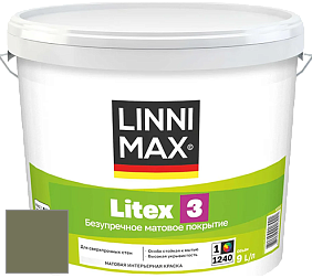 Краска LINNIMAX LITEX 3 / ЛИННИМАКС ЛИТЕКС 3 (ALPINA PREMIUM WAND) латексная краска цвет Tundra 70 
