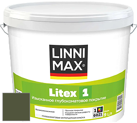 Краска LINNIMAX LITEX 1 / ЛИННИМАКС ЛИТЕКС 1 (CAPAROL SAMTEX 3) высокоэкологичная латексная краска цвет Pinie 5 
