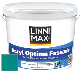 Краска LINNIMAX ACRYL OPTIMA FASSADE / ЛИННИМАКС АКРИЛ ОПТИМА ФАСАД (ALPINA) акриловая краска цвет NCS S 3055-B50G 