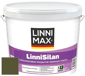 Краска LINNIMAX LinniSilan /ЛИННИМАКС ЛинниСилан (CAPAROL CAPASILAN) глубокоматовая краска цвет Oliv 15 