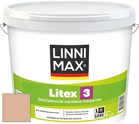 Краска LINNIMAX LITEX 3 / ЛИННИМАКС ЛИТЕКС 3 (ALPINA PREMIUM WAND) латексная краска цвет Siena 100 