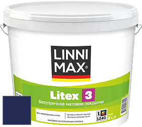 Краска LINNIMAX LITEX 3 / ЛИННИМАКС ЛИТЕКС 3 (ALPINA PREMIUM WAND) латексная краска цвет RAL 5013 
