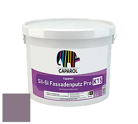 Краска Caparol Capatect Fassadenputz Sil-Si Pro / Капарол Капатек штукатурка структурная камешковая 25 кг. цвет Viola 40 