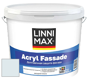 Краска LINNIMAX ACRYL FASSADE / ЛИННИМАКС АКРИЛ ФАССАДЕ (CAPAROL) акриловая фасадная краска цвет NCS S 0505-B 