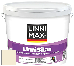 Краска LINNIMAX LinniSilan /ЛИННИМАКС ЛинниСилан (CAPAROL CAPASILAN) глубокоматовая краска цвет NCS S 0507-Y 