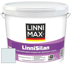 Краска LINNIMAX LinniSilan /ЛИННИМАКС ЛинниСилан (CAPAROL CAPASILAN) глубокоматовая краска цвет NCS S 0505-B 