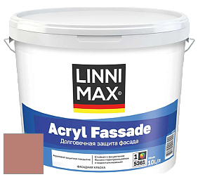 Краска LINNIMAX ACRYL FASSADE / ЛИННИМАКС АКРИЛ ФАССАДЕ (CAPAROL) акриловая фасадная краска цвет NCS S 3030-Y80R 