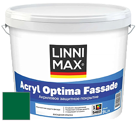 Краска LINNIMAX ACRYL OPTIMA FASSADE / ЛИННИМАКС АКРИЛ ОПТИМА ФАСАД (ALPINA) акриловая краска цвет Malachit 95 