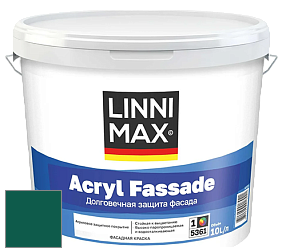 Краска LINNIMAX ACRYL FASSADE / ЛИННИМАКС АКРИЛ ФАССАДЕ (CAPAROL) акриловая фасадная краска цвет NCS S 5540-B80G 