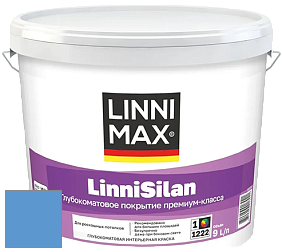 Краска LINNIMAX LinniSilan /ЛИННИМАКС ЛинниСилан (CAPAROL CAPASILAN) глубокоматовая краска цвет NCS S 1555-R80B 