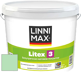 Краска LINNIMAX LITEX 3 / ЛИННИМАКС ЛИТЕКС 3 (ALPINA PREMIUM WAND) латексная краска цвет NCS S 0530-G10Y 