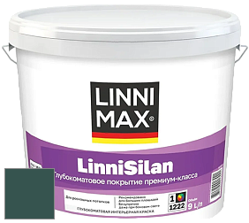 Краска LINNIMAX LinniSilan /ЛИННИМАКС ЛинниСилан (CAPAROL CAPASILAN) глубокоматовая краска цвет NCS S 7020-B70G 