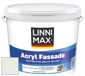 Краска LINNIMAX ACRYL FASSADE / ЛИННИМАКС АКРИЛ ФАССАДЕ (CAPAROL) акриловая фасадная краска цвет NCS S 0505-G30Y 