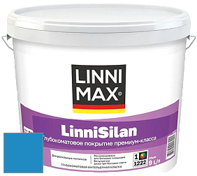 Краска LINNIMAX LinniSilan /ЛИННИМАКС ЛинниСилан (CAPAROL CAPASILAN) глубокоматовая краска цвет NCS S 2060-R90B 