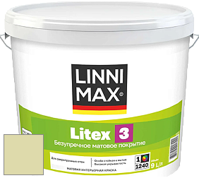 Краска LINNIMAX LITEX 3 / ЛИННИМАКС ЛИТЕКС 3 (ALPINA PREMIUM WAND) латексная краска цвет NCS S 1020-G70Y 