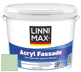Краска LINNIMAX ACRYL FASSADE / ЛИННИМАКС АКРИЛ ФАССАДЕ (CAPAROL) акриловая фасадная краска цвет NCS S 1020-G20Y 