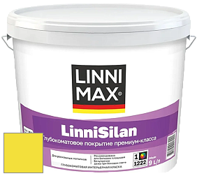Краска LINNIMAX LinniSilan /ЛИННИМАКС ЛинниСилан (CAPAROL CAPASILAN) глубокоматовая краска цвет RAL 1018 