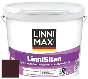 Краска LINNIMAX LinniSilan /ЛИННИМАКС ЛинниСилан (CAPAROL CAPASILAN) глубокоматовая краска цвет RAL 3007 