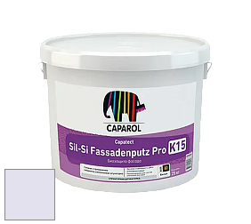 Краска Caparol Capatect Fassadenputz Sil-Si Pro / Капарол Капатек штукатурка структурная камешковая 25 кг. цвет Lavendel 120 