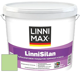 Краска LINNIMAX LinniSilan /ЛИННИМАКС ЛинниСилан (CAPAROL CAPASILAN) глубокоматовая краска цвет NCS S 0540-G30Y 