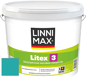 Краска LINNIMAX LITEX 3 / ЛИННИМАКС ЛИТЕКС 3 (ALPINA PREMIUM WAND) латексная краска цвет NCS S 2050-B40G 