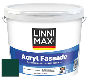 Краска LINNIMAX ACRYL FASSADE / ЛИННИМАКС АКРИЛ ФАССАДЕ (CAPAROL) акриловая фасадная краска цвет RAL 6005 