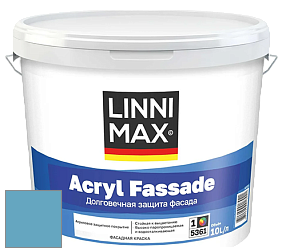 Краска LINNIMAX ACRYL FASSADE / ЛИННИМАКС АКРИЛ ФАССАДЕ (CAPAROL) акриловая фасадная краска цвет NCS S 2040-B 