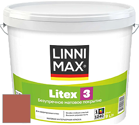 Краска LINNIMAX LITEX 3 / ЛИННИМАКС ЛИТЕКС 3 (ALPINA PREMIUM WAND) латексная краска цвет Magma 100 