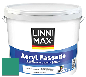 Краска LINNIMAX ACRYL FASSADE / ЛИННИМАКС АКРИЛ ФАССАДЕ (CAPAROL) акриловая фасадная краска цвет NCS S 3050-B90G 