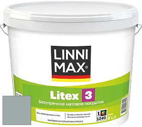 Краска LINNIMAX LITEX 3 / ЛИННИМАКС ЛИТЕКС 3 (ALPINA PREMIUM WAND) латексная краска цвет Verona 80 
