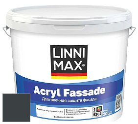 Краска LINNIMAX ACRYL FASSADE / ЛИННИМАКС АКРИЛ ФАССАДЕ (CAPAROL) акриловая фасадная краска цвет NCS S 8505-B20G 