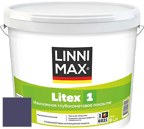 Краска LINNIMAX LITEX 1 / ЛИННИМАКС ЛИТЕКС 1 (CAPAROL SAMTEX 3) высокоэкологичная латексная краска цвет NCS S 6030-R60B 