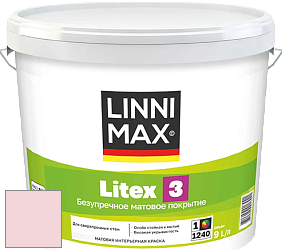 Краска LINNIMAX LITEX 3 / ЛИННИМАКС ЛИТЕКС 3 (ALPINA PREMIUM WAND) латексная краска цвет NCS S 0515-R10B 