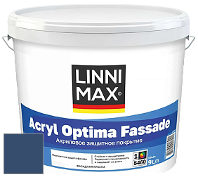 Краска LINNIMAX ACRYL OPTIMA FASSADE / ЛИННИМАКС АКРИЛ ОПТИМА ФАСАД (ALPINA) акриловая краска цвет NCS S 6030-R80B 