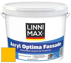 Краска LINNIMAX ACRYL OPTIMA FASSADE / ЛИННИМАКС АКРИЛ ОПТИМА ФАСАД (ALPINA) акриловая краска цвет Curcuma 95 