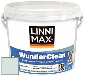 Краска LINNIMAX (CAPAROL) WUNDERCLEAN / ЛИННИМАКС ВУНДЕРКЛИН краска премиум-класса цвет NCS S 0907-B80G 
