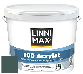 Краска LINNIMAX 100 ACRYLAT / ЛИННИМАКС 100 АКРИЛАТ (CAPAROL AMPHIBOLIN) акриловая краска цвет Odenwald 0 