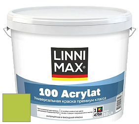 Краска LINNIMAX 100 ACRYLAT / ЛИННИМАКС 100 АКРИЛАТ (CAPAROL AMPHIBOLIN) акриловая краска цвет Mai 75 