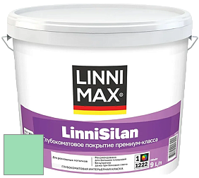 Краска LINNIMAX LinniSilan /ЛИННИМАКС ЛинниСилан (CAPAROL CAPASILAN) глубокоматовая краска цвет NCS S 0540-G 