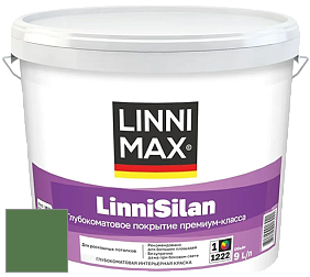 Краска LINNIMAX LinniSilan /ЛИННИМАКС ЛинниСилан (CAPAROL CAPASILAN) глубокоматовая краска цвет Oase 100 