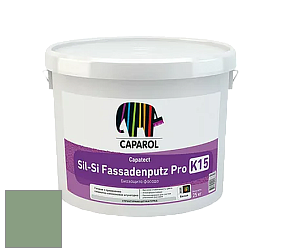 Краска Caparol Capatect Fassadenputz Sil-Si Pro / Капарол Капатек штукатурка структурная камешковая 25 кг. цвет Agave 65 
