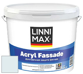 Краска LINNIMAX ACRYL FASSADE / ЛИННИМАКС АКРИЛ ФАССАДЕ (CAPAROL) акриловая фасадная краска цвет NCS S 0505-B20G 