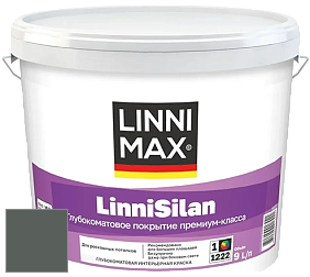 Краска LINNIMAX LinniSilan /ЛИННИМАКС ЛинниСилан (CAPAROL CAPASILAN) глубокоматовая краска цвет NCS S 7005-G 