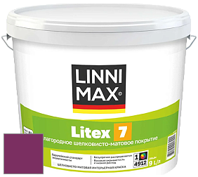 Краска LINNIMAX LITEX 7 / ЛИННИМАКС ЛИТЕКС 7  (CAPAROL SAMTEX 7) латексная краска цвет Laser 10 